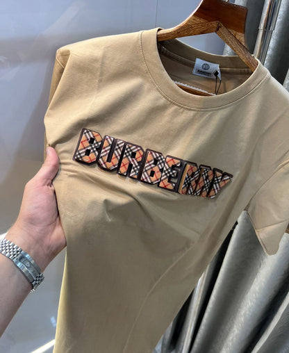 Burberry Logo Work Imported Oversized T-Shirt