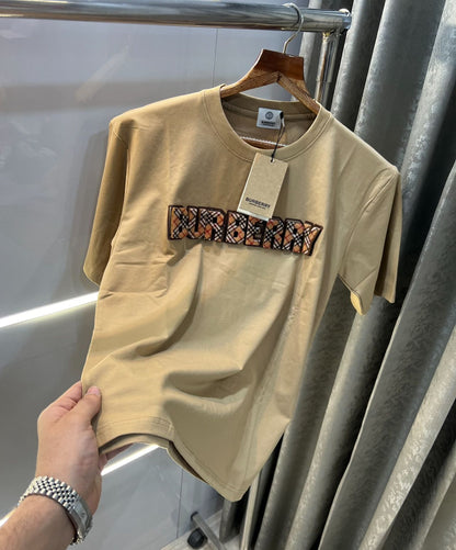 Burberry Logo Work Imported Oversized T-Shirt