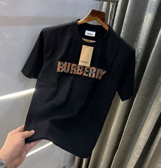 Burberry Logo Work Imported Oversized T-Shirt