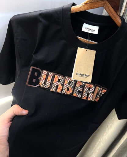 Burberry Logo Work Imported Oversized T-Shirt