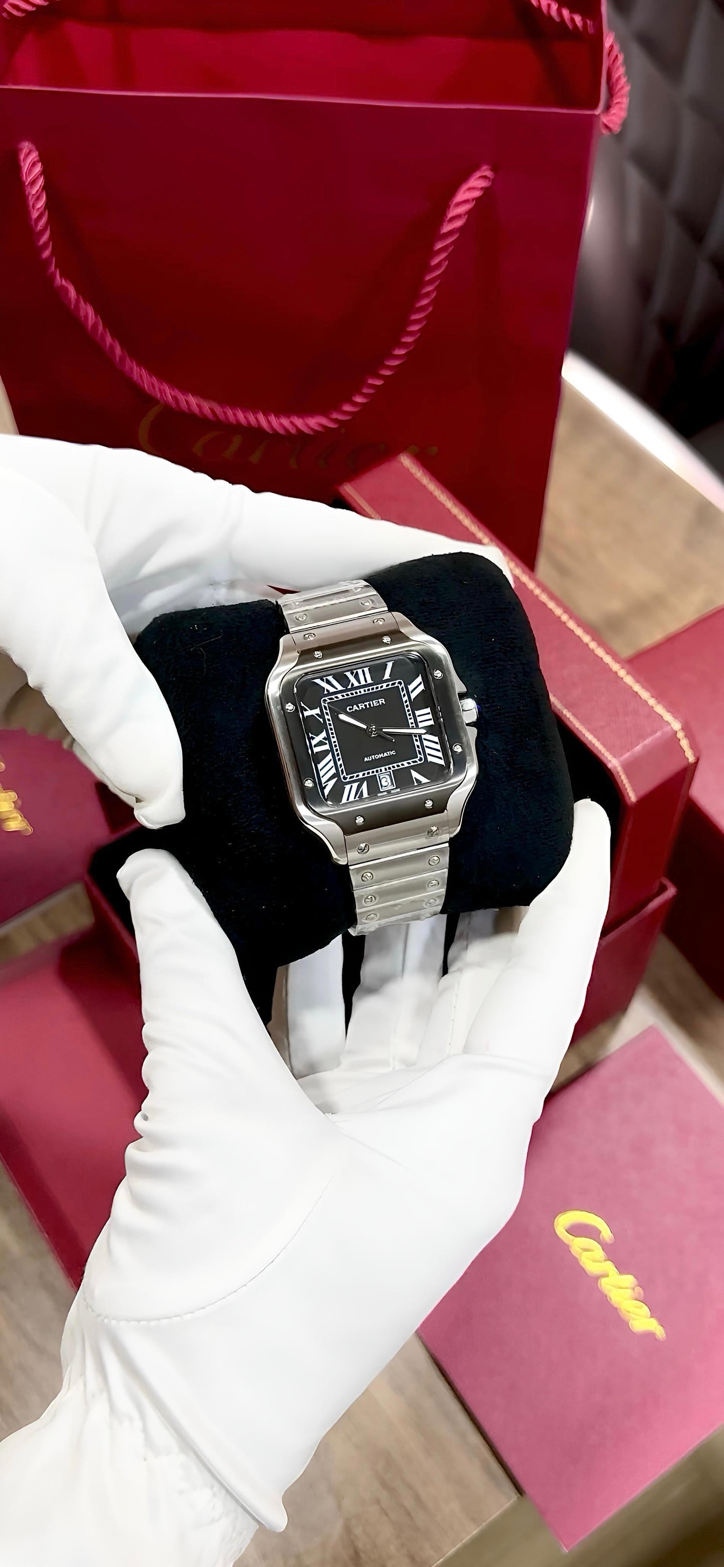 Cartier Santos Japanese Automatic Technology Now Available