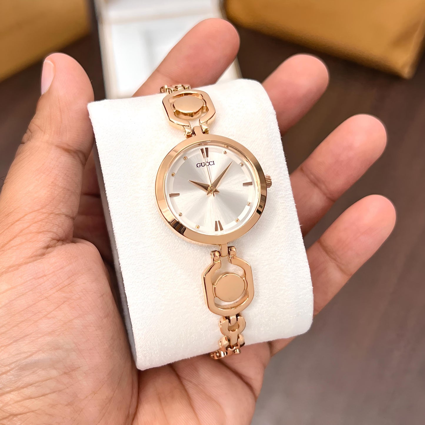 Gucci Women's Beautiful Rose Gold Collection