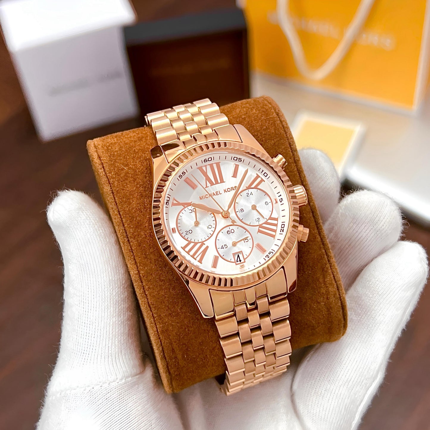 Michael Kors vintage classic Lexington Watch