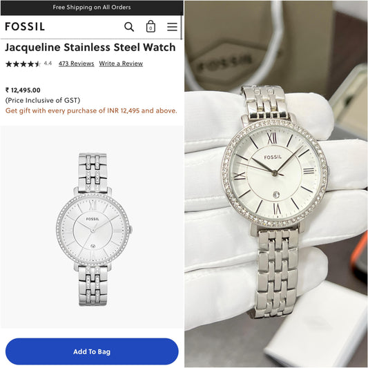 Fossil Women's Jacqueline Collection