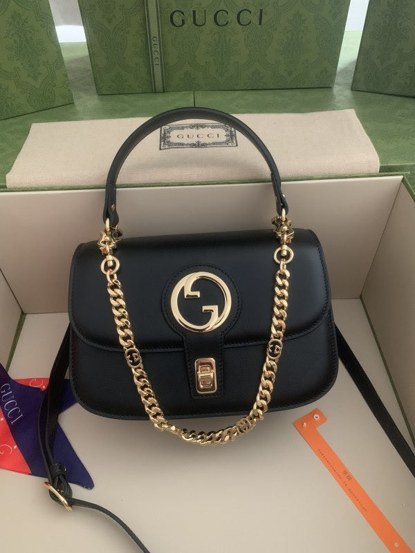 Gucci GG Blondie Top Handle Premium Quality With OG Double Box