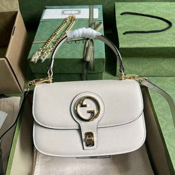 Gucci GG Blondie Top Handle Premium Quality With OG Double Box