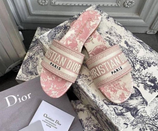 Christian Dior Pink Tiger Dway Slide