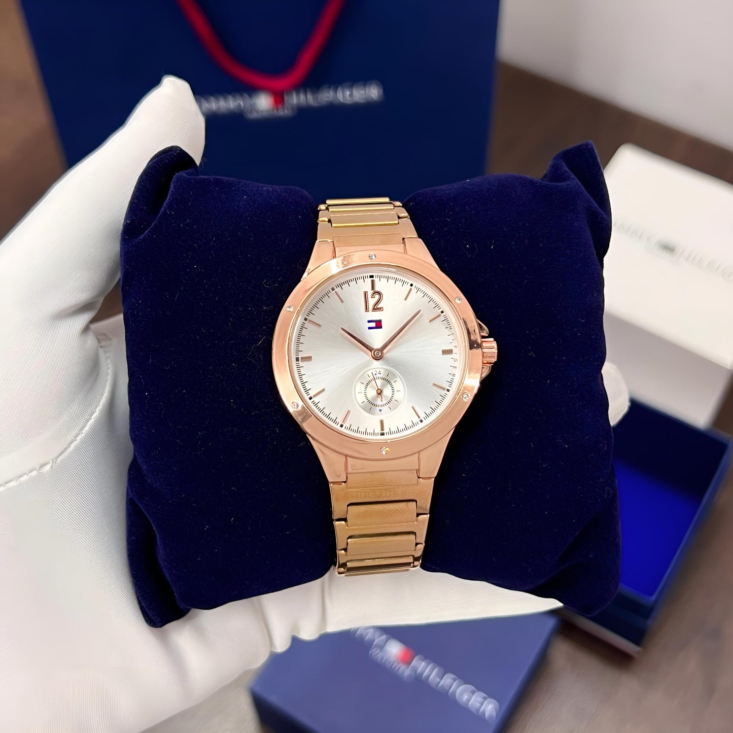 Tommy Hilfiger Women's Rose Gold