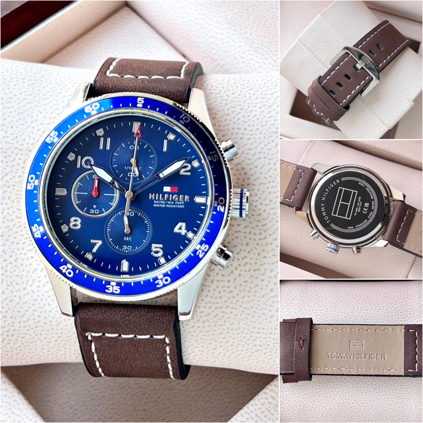 Tommy Hilfiger Analog Chronograph Collection, Exclusively with Original Box