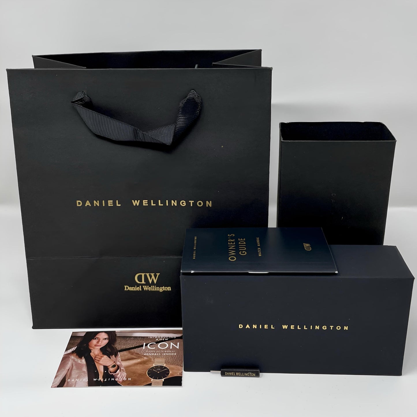 Daniel Wellington Black Premium Women's Japanese Quadro Collection