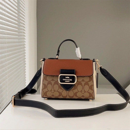 Coach Morgan Top Handle Signature Bag