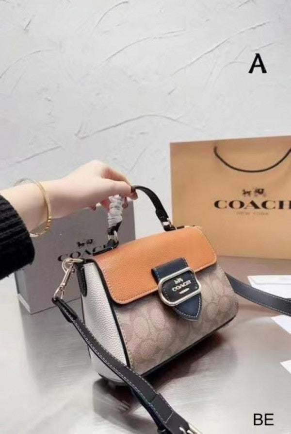 Coach Morgan Top Handle Signature Bag