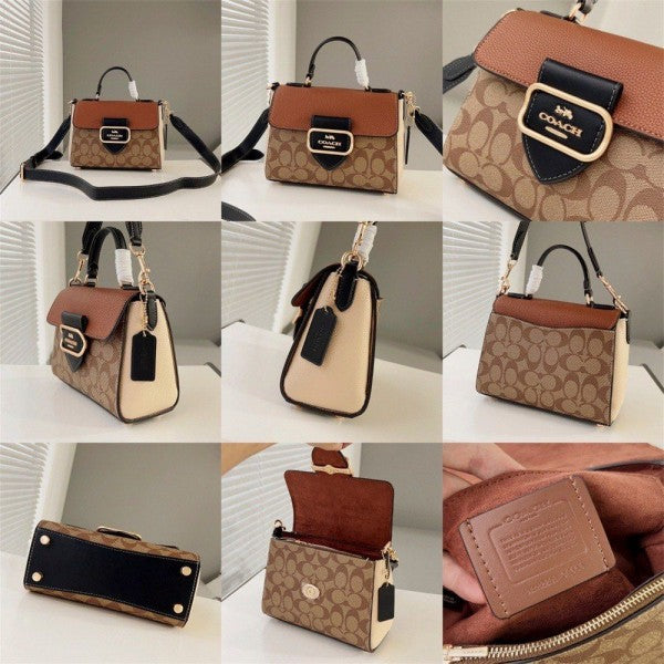 Coach Morgan Top Handle Signature Bag