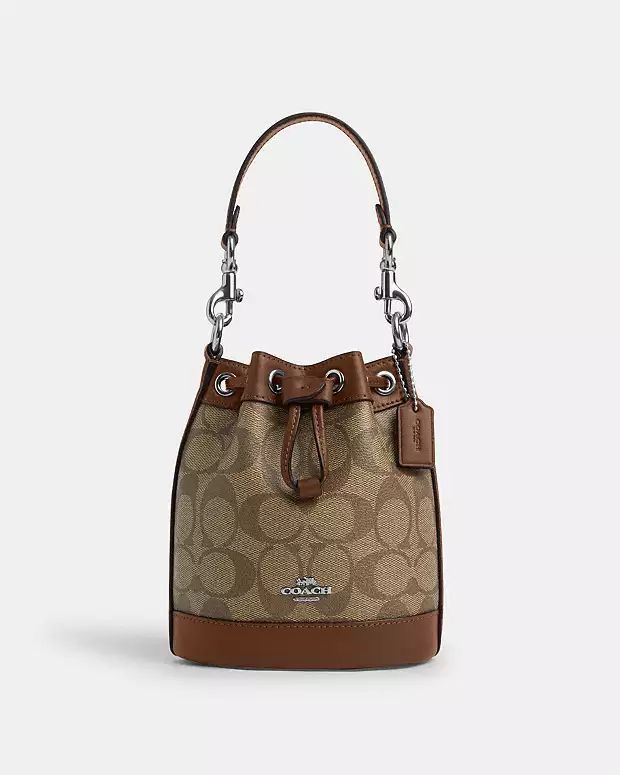 Coach Outlet Mini Bucket Bag