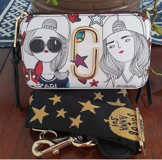 MARC JACOBS COLLAB ANNA SUI SNAPSHOT SLING BAGS