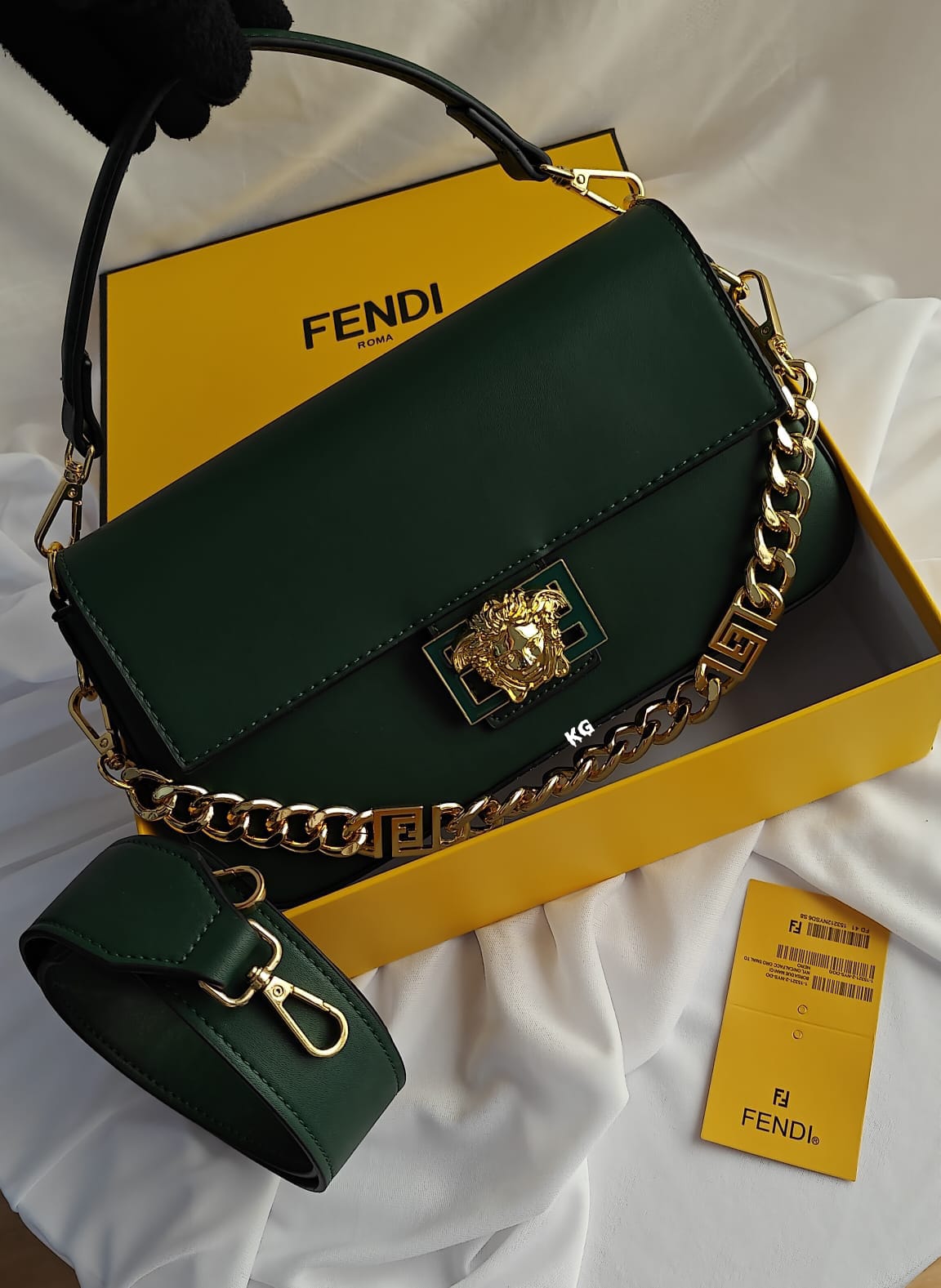 Fendi Collab Versace Baguette