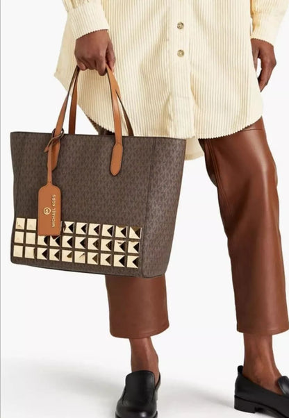 Michael Kors Sinclair Studded Tote Bags