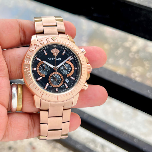Versace Rose Gold Premium wrist watch