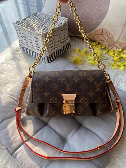 Louis Vuitton Favorite Empreinte Bicolor Monogram Bag