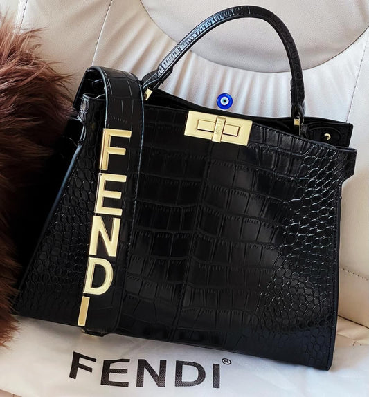 FENDI PEEKABOO BOOK TOTE  HIGHEND QUALITY