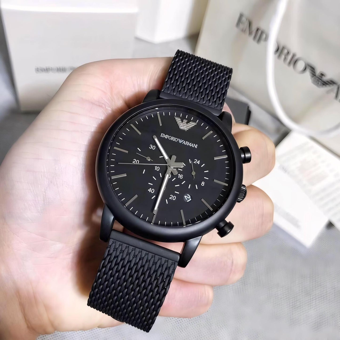 Emporio Armani Luigi Ultra Premium Black Collection