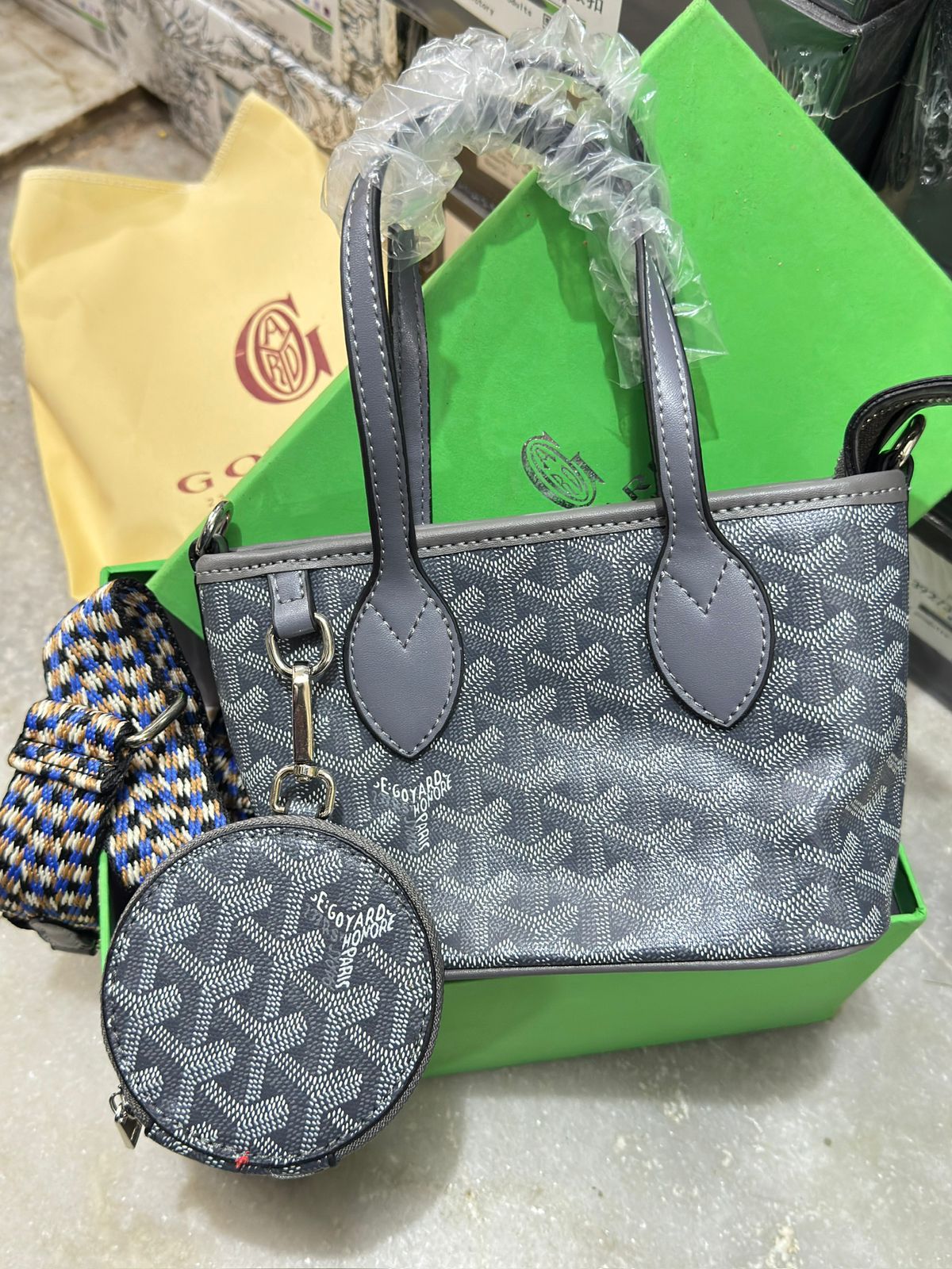 GOYARD SMALL NEVERFULL POCHETTE BAG