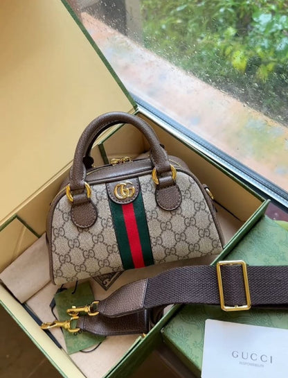 GUCCI GG Ophidia Series Boston Handbags