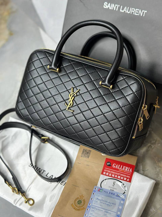 YSL LYIA QUILTED HANDBAG