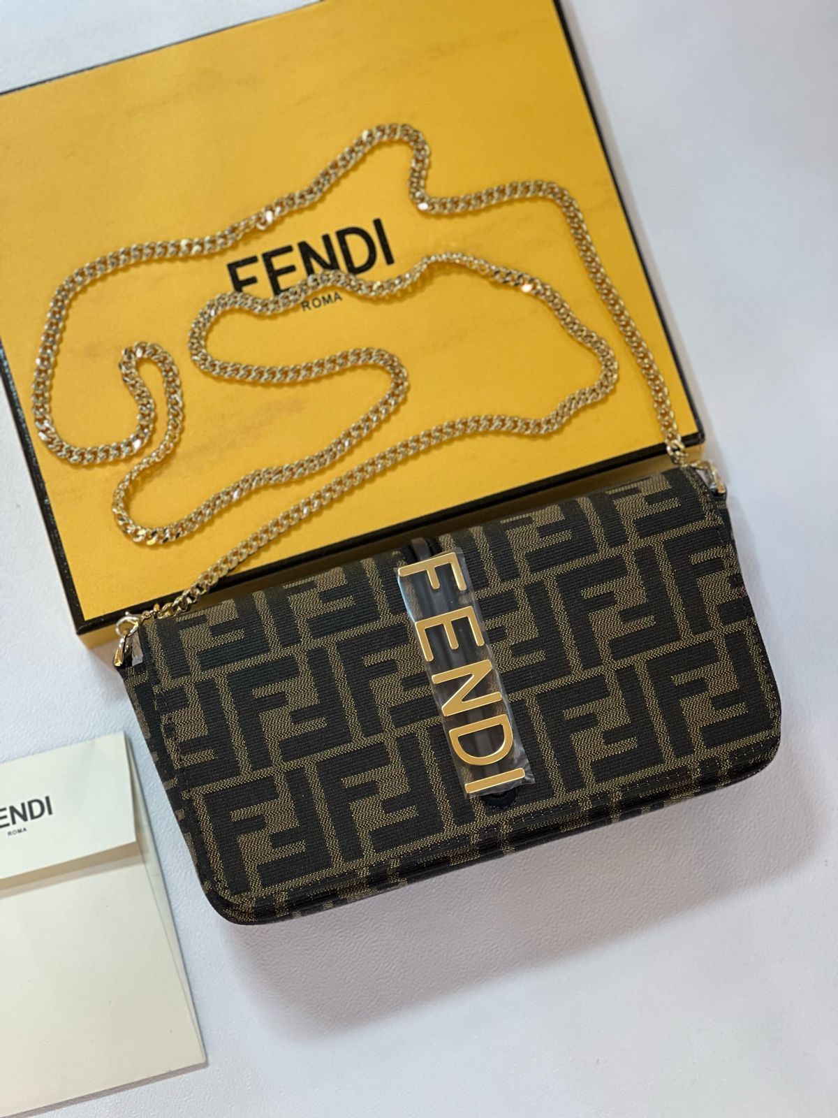 FENDI FELICIE LATEST SLING WITH ORGANISER POUCH