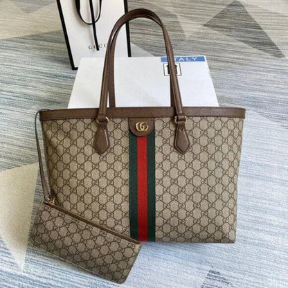 GUCCI OPHIDIA TOTE BAGS