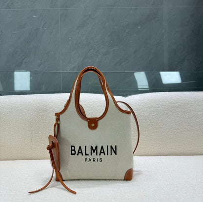 BALMAIN B-ARMY GROCORY TOTE BAG