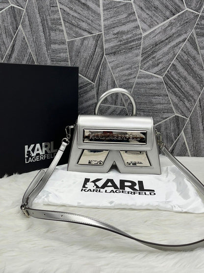 Karl Lagerfeld K IKON Crossbody Shoulder Bag With OG Box