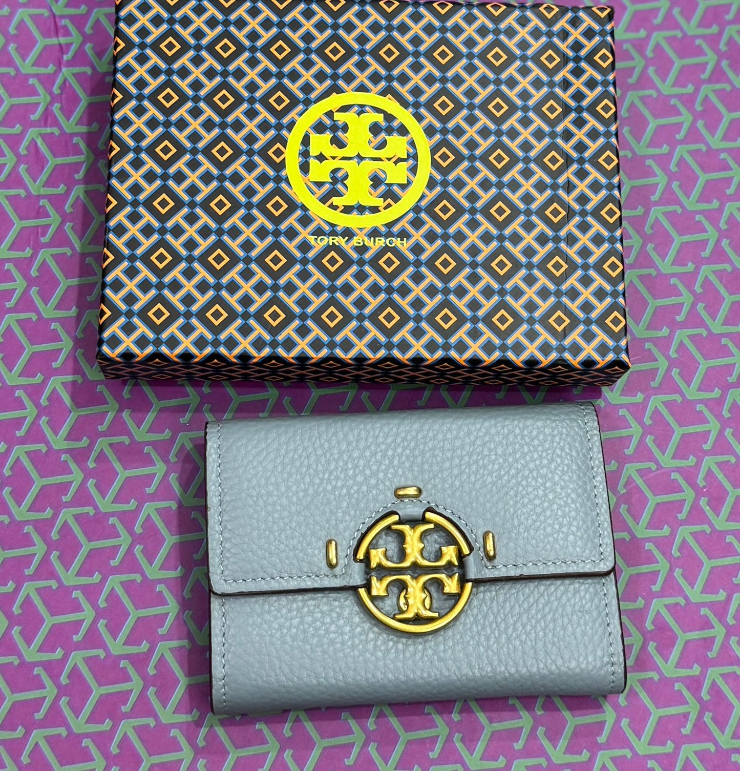 TORY BURCH MILLER ORIGINALS HALF WALLETS