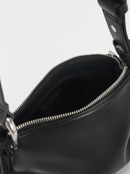 CHARLES & KEITH LUMEN PADDED SHOULDER CUM CROSSBODY BAG