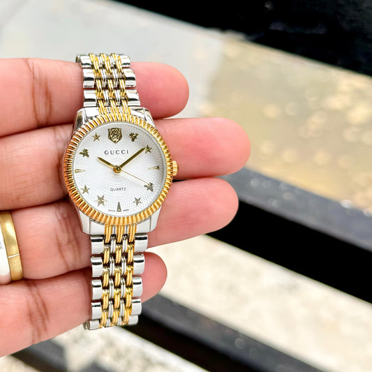 Gucci Women's Gold Silver Hands