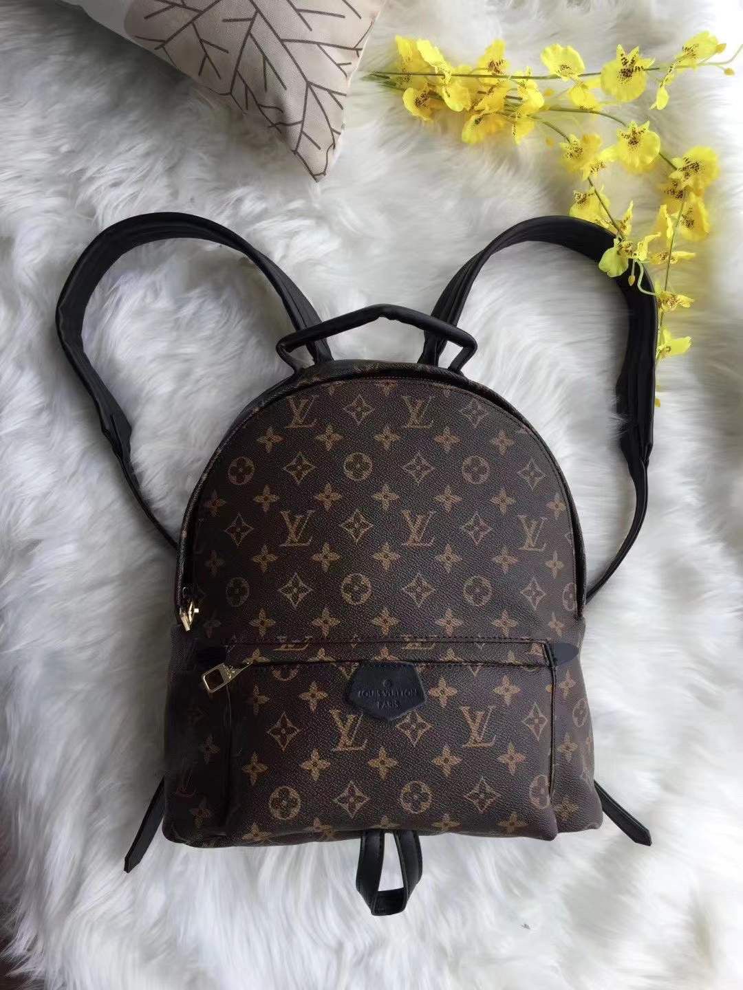 LOUIS VUITTON UNISEX BACKPACKS  IN MONOGRAM PRINT