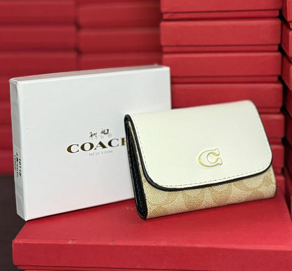 COACH THREE FOLD WALLETS