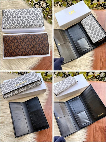 MICHEL KORS THREE FOLD WALLETS