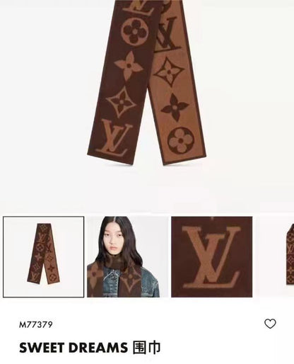 Louis Vuitton Branded Warm Stoles