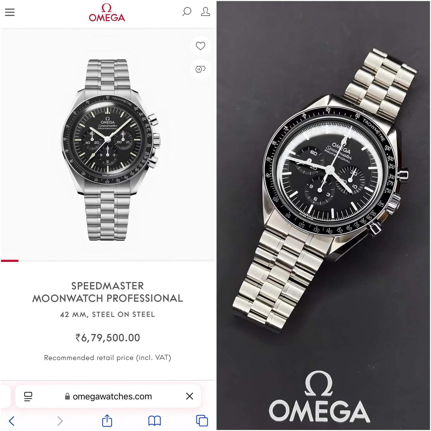 OMEGA SEAMASTERS MOONSWATCH ORIGINAL MODEL SERIES