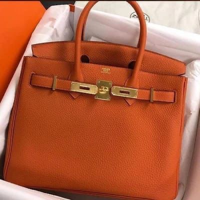 HERMES BIRKIN CANVAS LEATHER