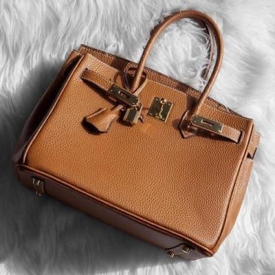 HERMES BIRKIN CANVAS LEATHER