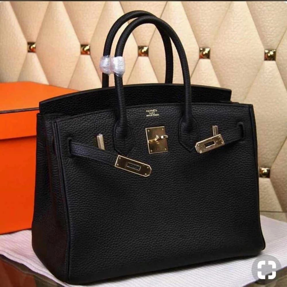 HERMES BIRKIN CANVAS LEATHER