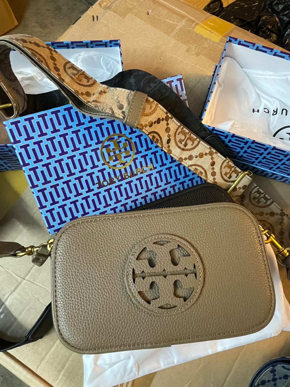 TORY BURCH CAMERA SNAPSHOT DUAL POCKET