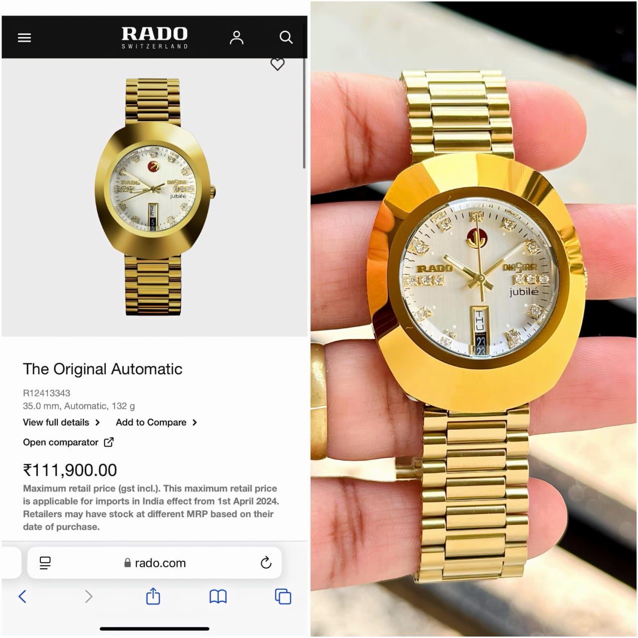 Rado Diastar Premium & Automatic Model