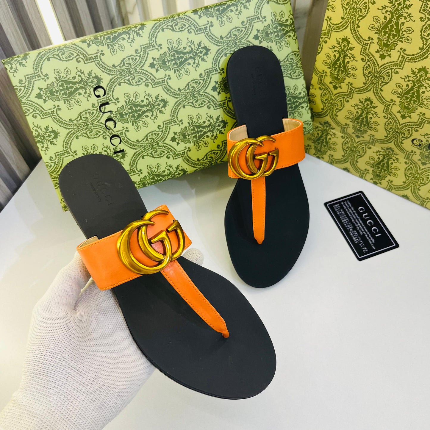 Gucci GG Thong Slide