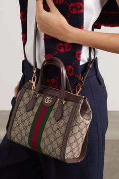 GUCCI OPHIDIA GG TOTE BAGS