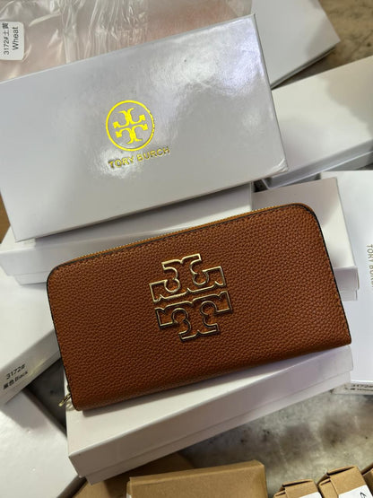 TORY BURCH ZIPPER WALLETS