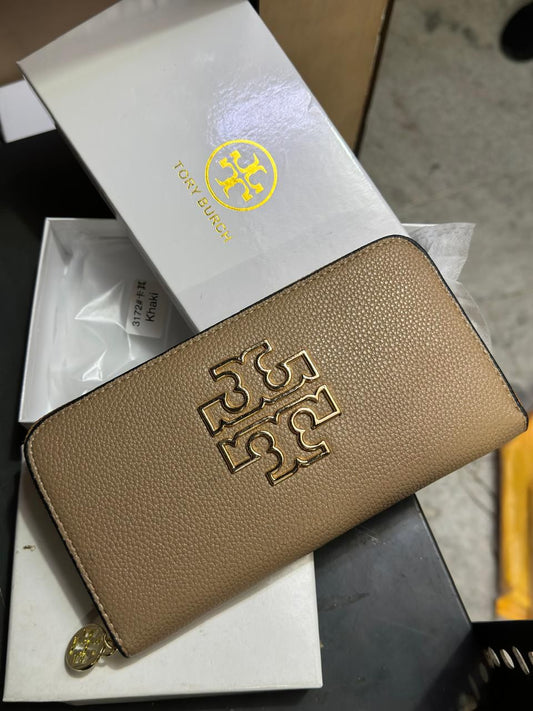 TORY BURCH ZIPPER WALLETS