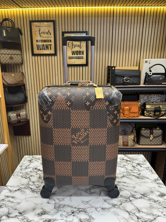 LOUIS VUITTON CHECKS MONO TROLLEY BAG